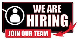 now hiring sign 001